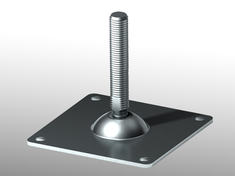 Piedi orientabili diametro quadro 180 - Part.94